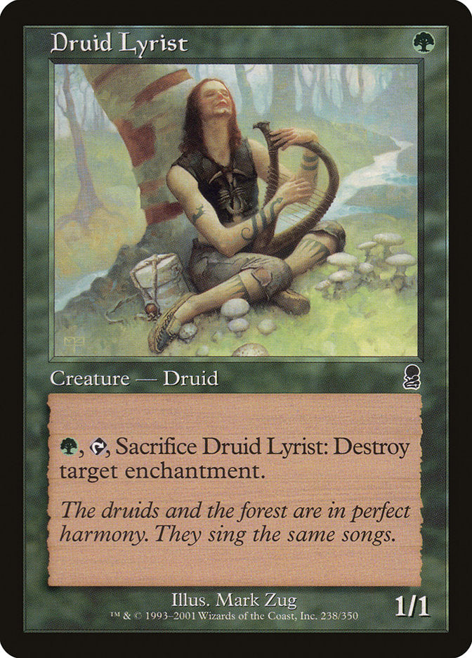 Druid Lyrist [Odyssey] - Magic: The Gathering - Card Brawlers | Quebec | Canada |