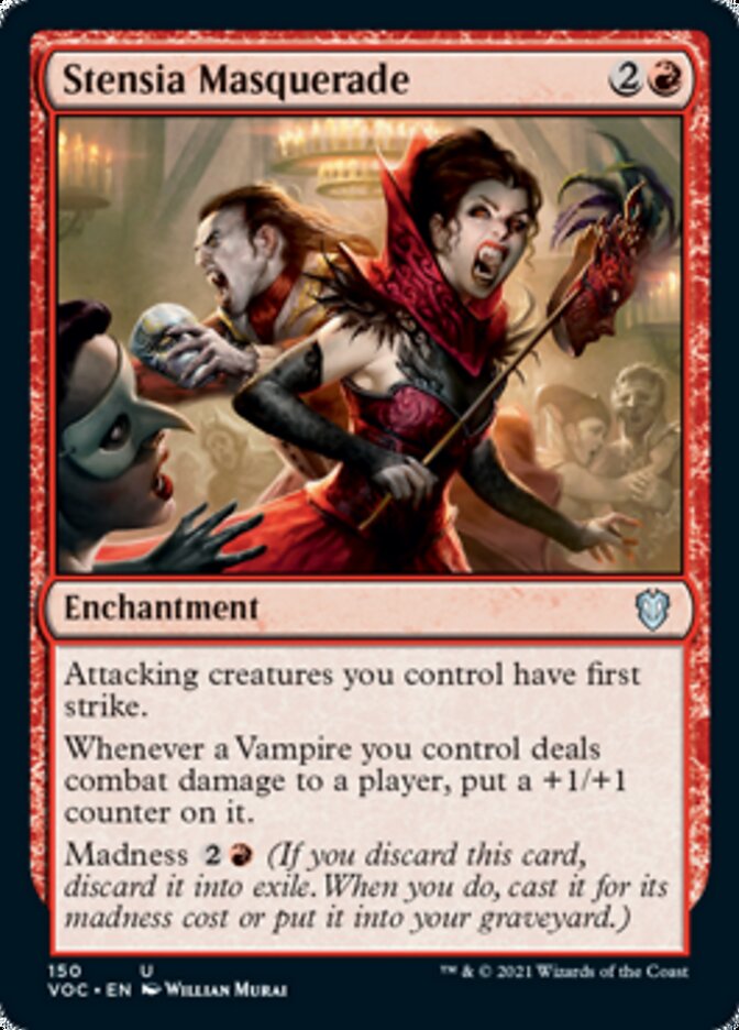 Stensia Masquerade [Innistrad: Crimson Vow Commander] - Magic: The Gathering - Card Brawlers | Quebec | Canada |