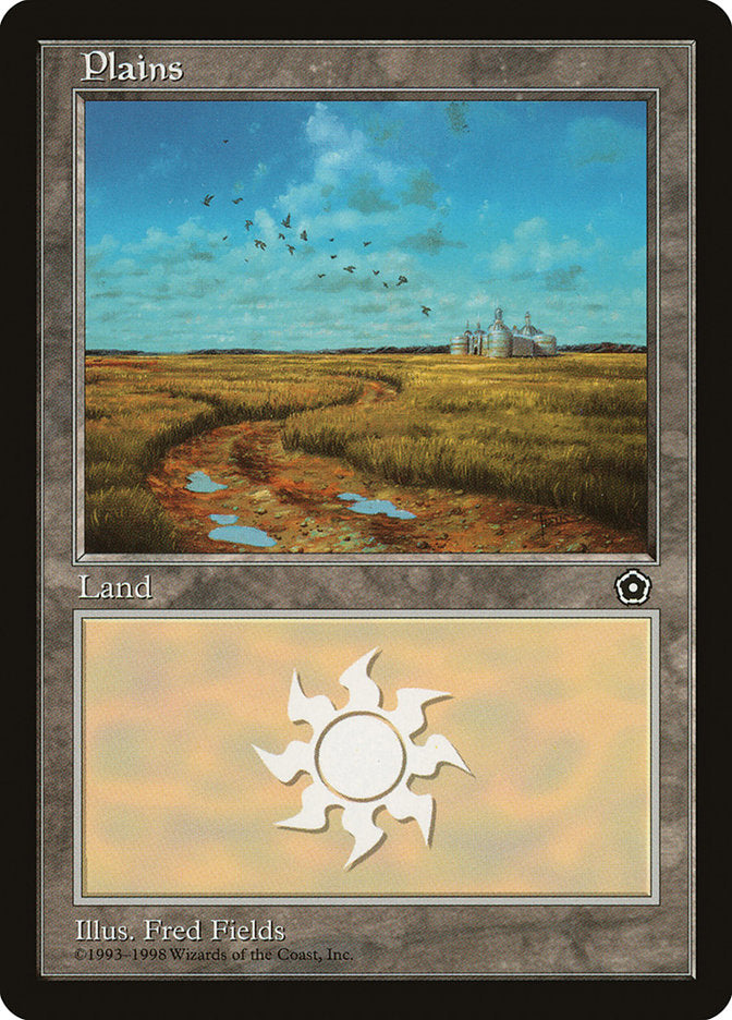 Plains (Birds Flying) [Portal Second Age] - Magic: The Gathering - Card Brawlers | Quebec | Canada |