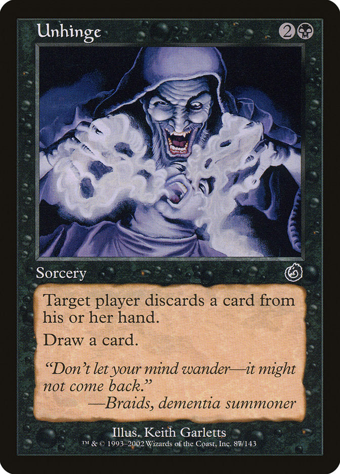 Unhinge [Torment] - Magic: The Gathering - Card Brawlers | Quebec | Canada |