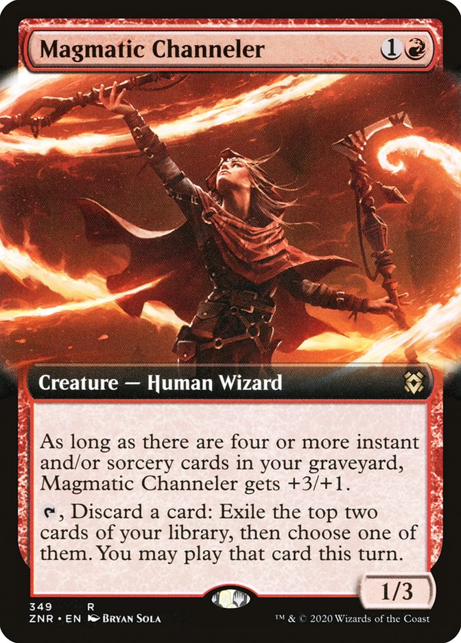 Magmatic Channeler (Extended Art) [Zendikar Rising] - Magic: The Gathering - Card Brawlers | Quebec | Canada |