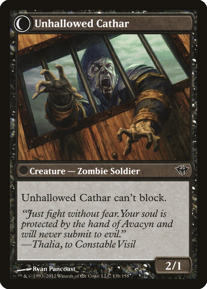 Loyal Cathar // Unhallowed Cathar [Dark Ascension] - Magic: The Gathering - Card Brawlers | Quebec | Canada |