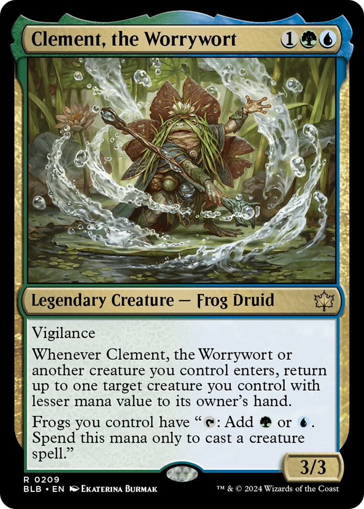 Clement, the Worrywort [Bloomburrow] - Magic: The Gathering - Card Brawlers | Quebec | Canada |
