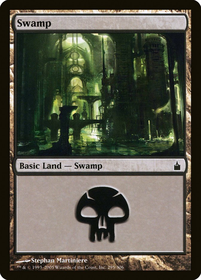 Swamp (295) [Ravnica: City of Guilds] - Magic: The Gathering - Card Brawlers | Quebec | Canada |