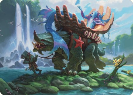 Vodalian Mindsinger Art Card [Dominaria United Art Series] - Magic: The Gathering - Card Brawlers | Quebec | Canada |