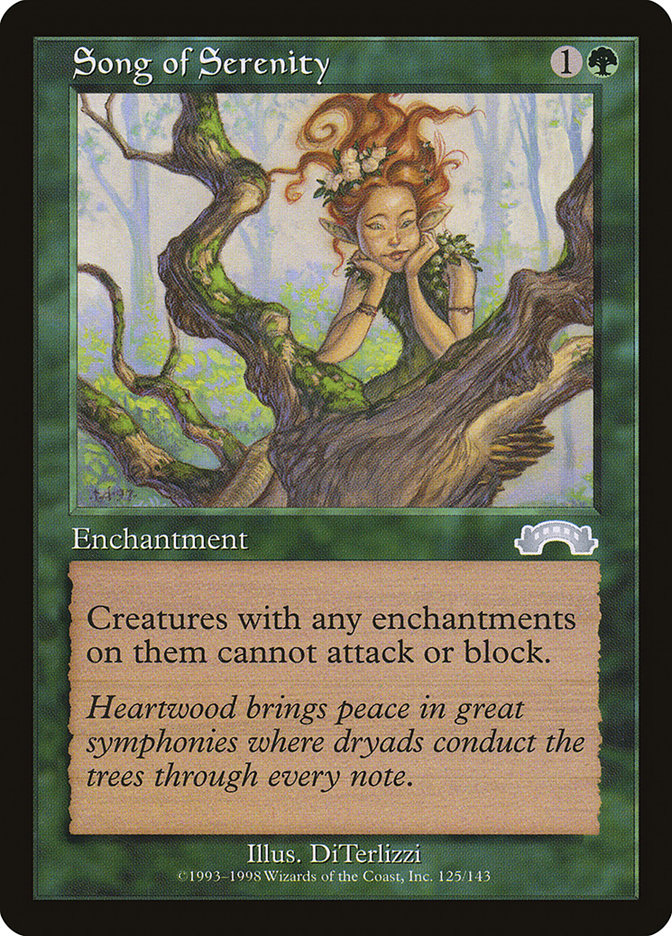 Song of Serenity [Exodus] - Magic: The Gathering - Card Brawlers | Quebec | Canada |