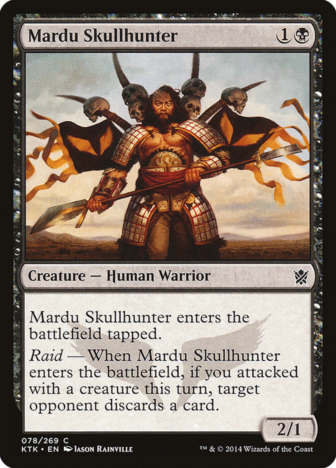 Mardu Skullhunter [Khans of Tarkir] - Magic: The Gathering - Card Brawlers | Quebec | Canada |