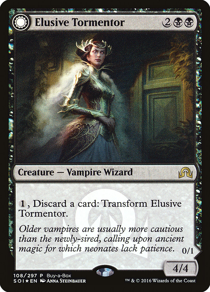 Elusive Tormentor // Insidious Mist (Buy-A-Box) [Shadows over Innistrad Promos] - Magic: The Gathering - Card Brawlers | Quebec | Canada |