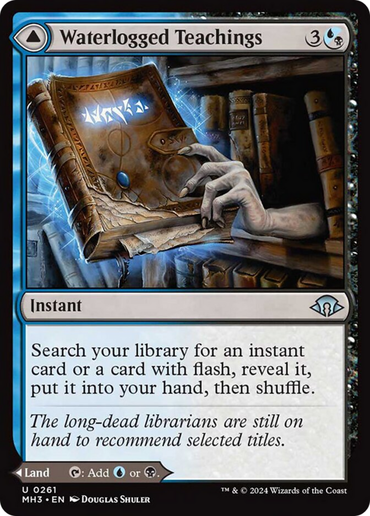 Waterlogged Teachings //Inundated Archive [Modern Horizons 3] - Magic: The Gathering - Card Brawlers | Quebec | Canada |
