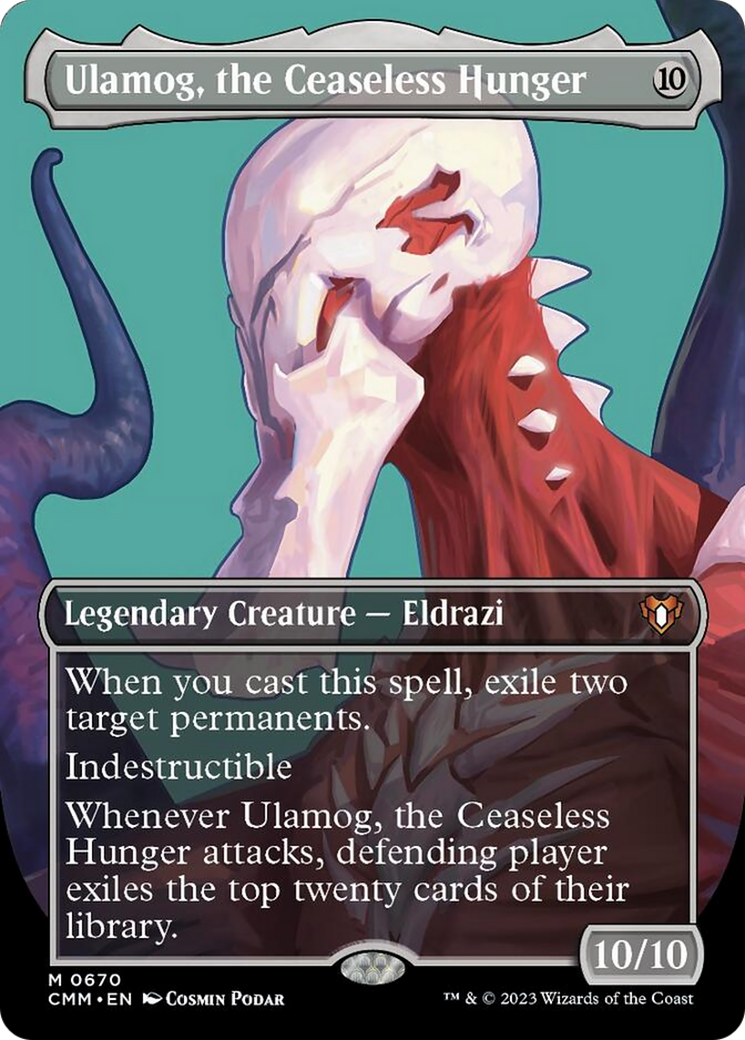 Ulamog, the Ceaseless Hunger (Borderless Profile) [Commander Masters] - Magic: The Gathering - Card Brawlers | Quebec | Canada |