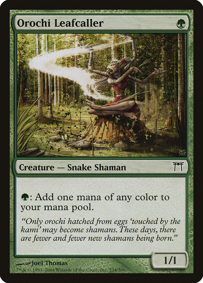 Orochi Leafcaller [Champions of Kamigawa] - Magic: The Gathering - Card Brawlers | Quebec | Canada |