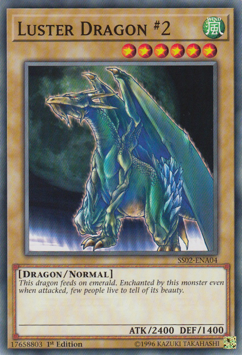 Lustre Dragon #2 [Speed ​​Duel Decks : Duellistes de demain] [SS02-ENA04] 