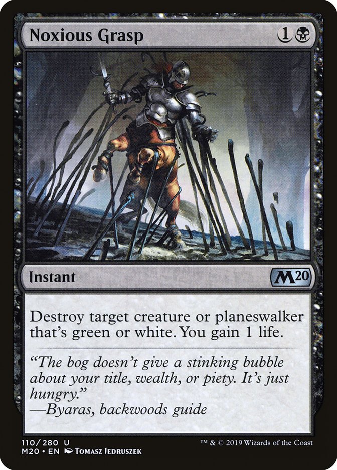 Noxious Grasp [Core Set 2020] - Magic: The Gathering - Card Brawlers | Quebec | Canada |