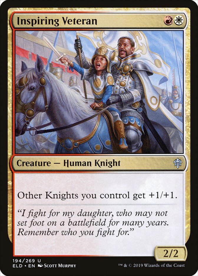 Inspiring Veteran [Throne of Eldraine] - Magic: The Gathering - Card Brawlers | Quebec | Canada |