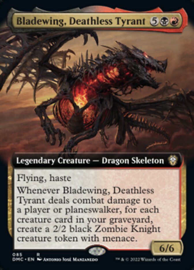 Bladewing, Deathless Tyrant (Extended Art) [Dominaria United Commander] - Magic: The Gathering - Card Brawlers | Quebec | Canada |