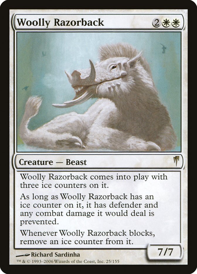 Woolly Razorback [Coldsnap] - Magic: The Gathering - Card Brawlers | Quebec | Canada |