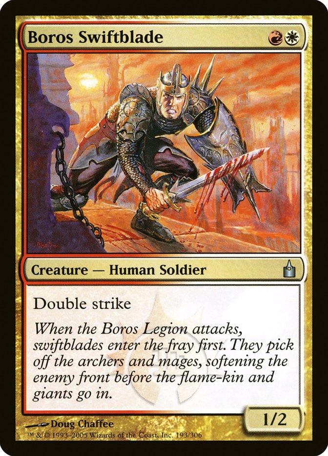 Boros Swiftblade [Ravnica: City of Guilds] - Magic: The Gathering - Card Brawlers | Quebec | Canada |