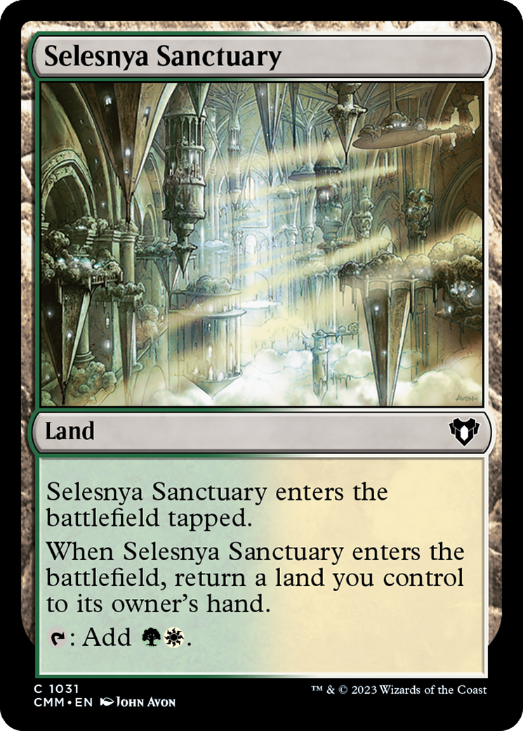 Selesnya Sanctuary [Commander Masters] - Magic: The Gathering - Card Brawlers | Quebec | Canada |