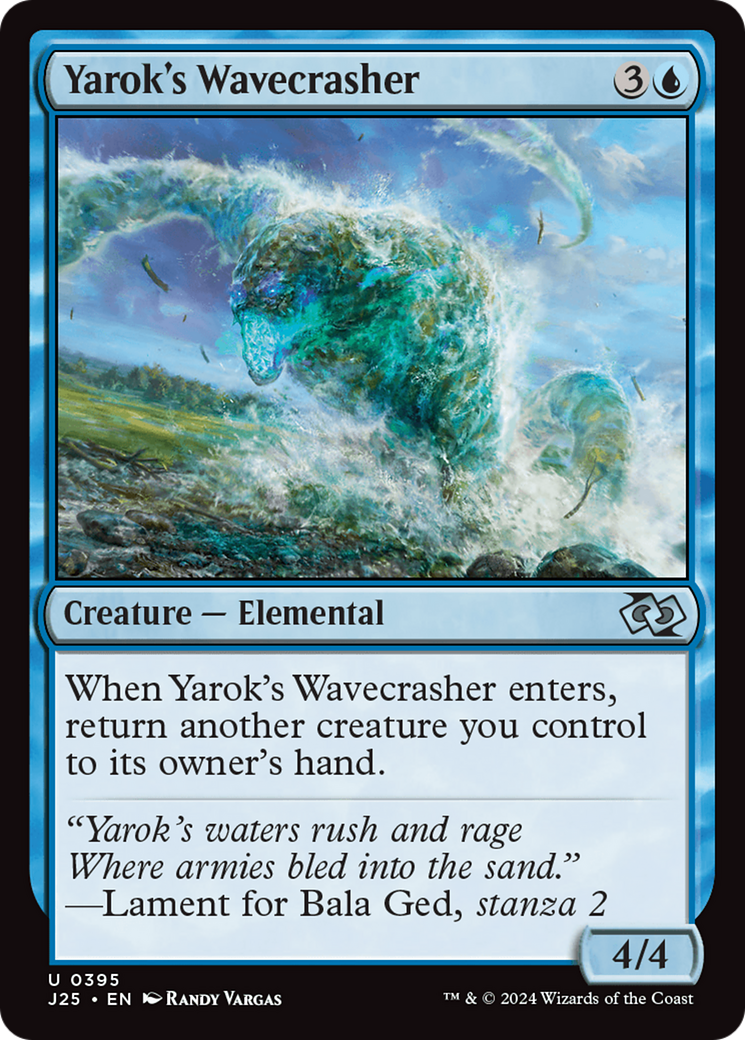 Yarok's Wavecrasher [Foundations Jumpstart] - Magic: The Gathering - Card Brawlers | Quebec | Canada |