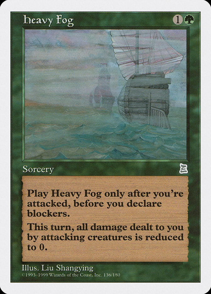 Heavy Fog [Portal Three Kingdoms] - Magic: The Gathering - Card Brawlers | Quebec | Canada |