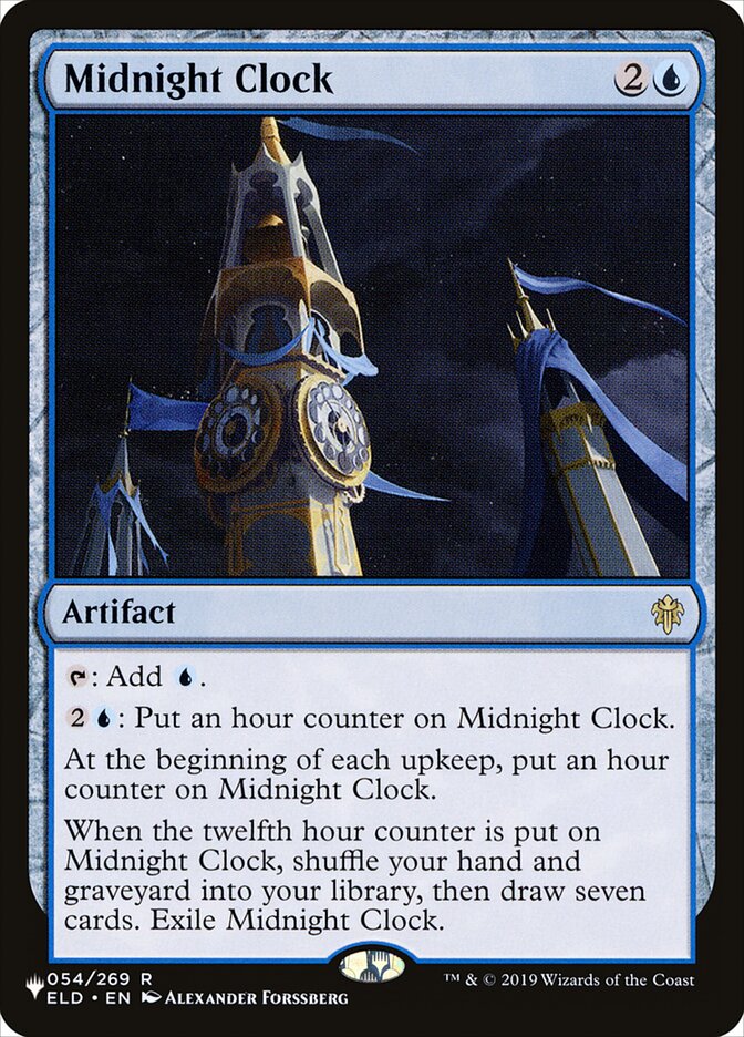 Midnight Clock [The List] - Magic: The Gathering - Card Brawlers | Quebec | Canada |