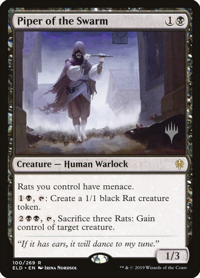Piper of the Swarm (Promo Pack) [Throne of Eldraine Promos] - Magic: The Gathering - Card Brawlers | Quebec | Canada |