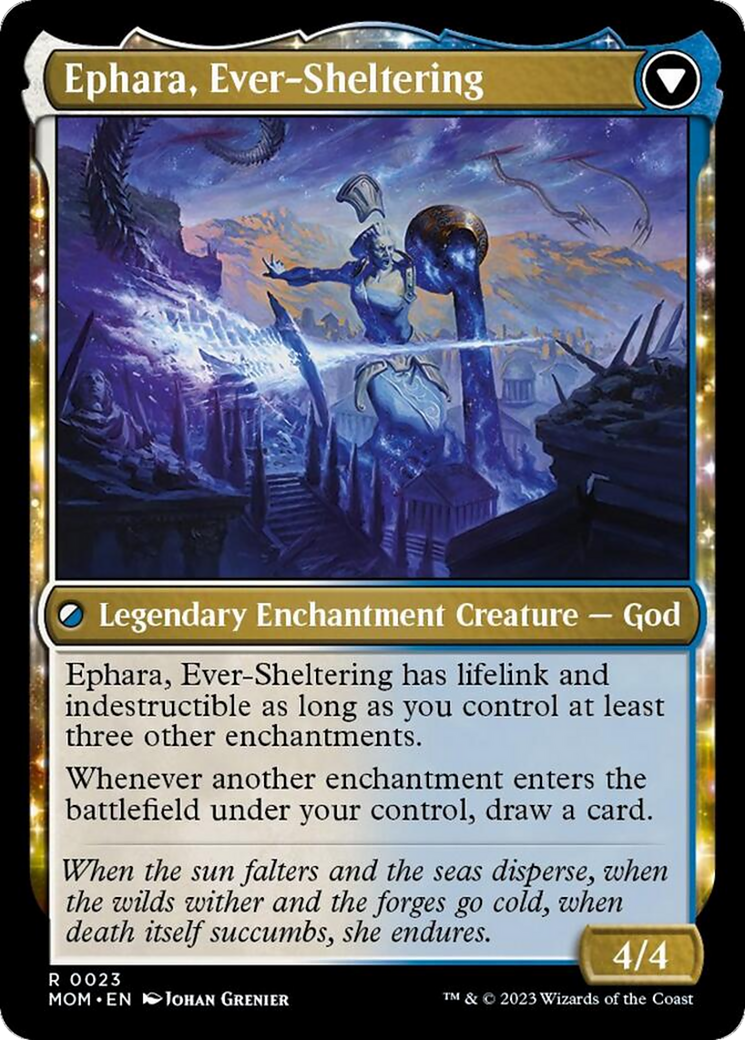 Invasion of Theros // Ephara, Ever-Sheltering [March of the Machine] - Magic: The Gathering - Card Brawlers | Quebec | Canada |