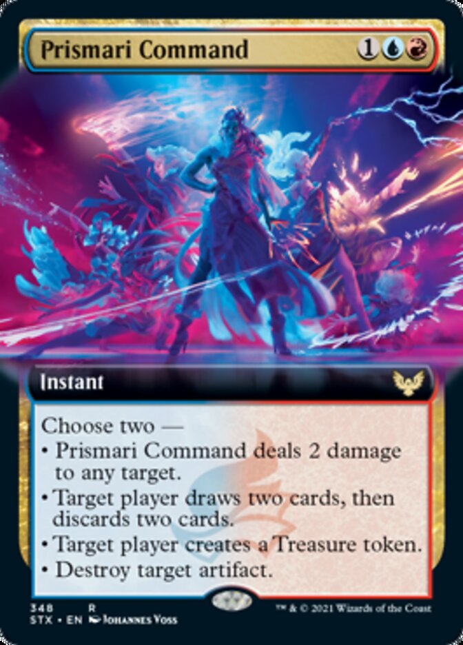 Prismari Command (Extended Art) [Strixhaven: School of Mages] - Magic: The Gathering - Card Brawlers | Quebec | Canada |
