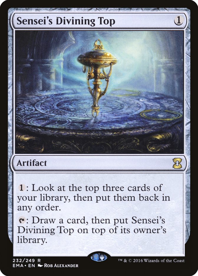 Sensei's Divining Top [Eternal Masters] - Magic: The Gathering - Card Brawlers | Quebec | Canada |