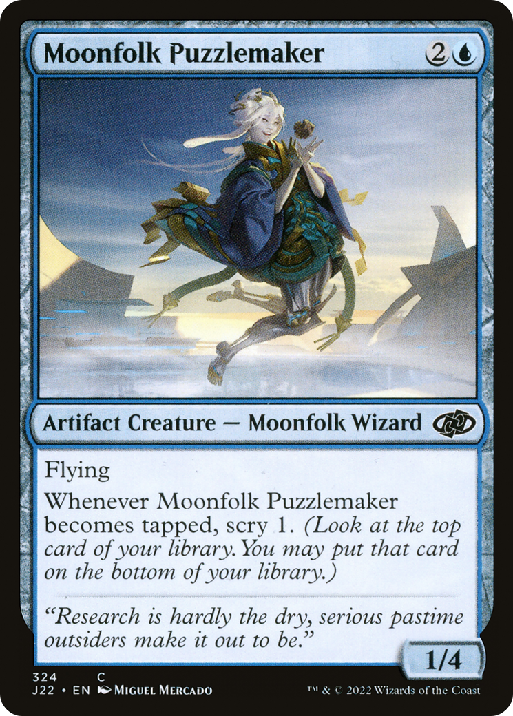 Moonfolk Puzzlemaker [Jumpstart 2022] - Magic: The Gathering - Card Brawlers | Quebec | Canada |