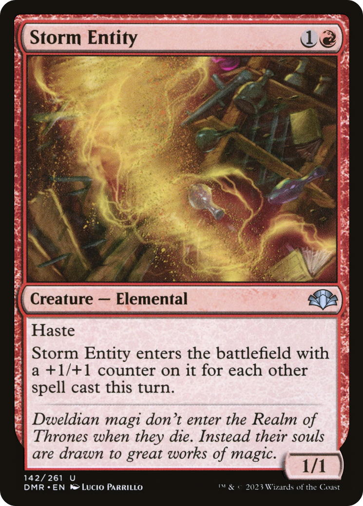 Storm Entity [Dominaria Remastered] - Magic: The Gathering - Card Brawlers | Quebec | Canada |