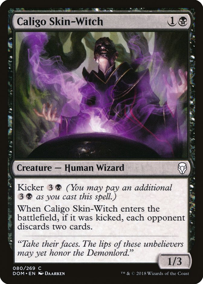 Caligo Skin-Witch [Dominaria] - Magic: The Gathering - Card Brawlers | Quebec | Canada |