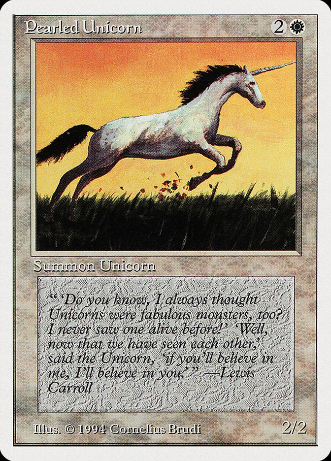 Pearled Unicorn [Summer Magic / Edgar] - Magic: The Gathering - Card Brawlers | Quebec | Canada |