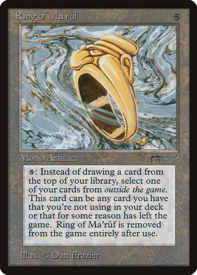Ring of Ma'ruf [Arabian Nights] - Magic: The Gathering - Card Brawlers | Quebec | Canada |