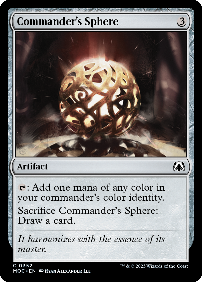Commander's Sphere [March of the Machine Commander] - Magic: The Gathering - Card Brawlers | Quebec | Canada |