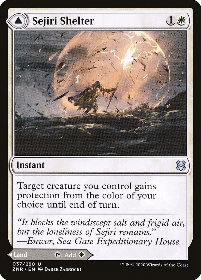 Sejiri Shelter // Sejiri Glacier [Zendikar Rising] - Magic: The Gathering - Card Brawlers | Quebec | Canada |