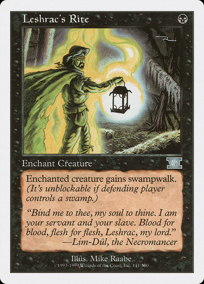 Leshrac's Rite [Classic Sixth Edition] - Magic: The Gathering - Card Brawlers | Quebec | Canada |