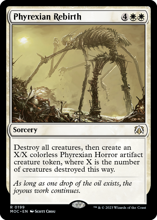 Phyrexian Rebirth [March of the Machine Commander] - Magic: The Gathering - Card Brawlers | Quebec | Canada |