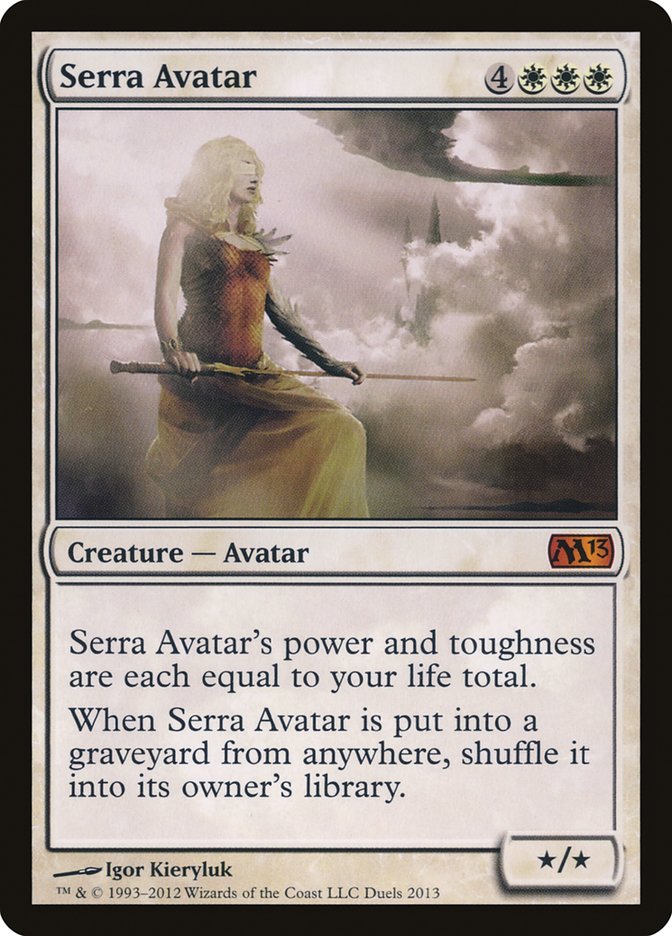 Serra Avatar (Duels of the Planeswalkers Promos) [Duels of the Planeswalkers Promos 2012] - Magic: The Gathering - Card Brawlers | Quebec | Canada |