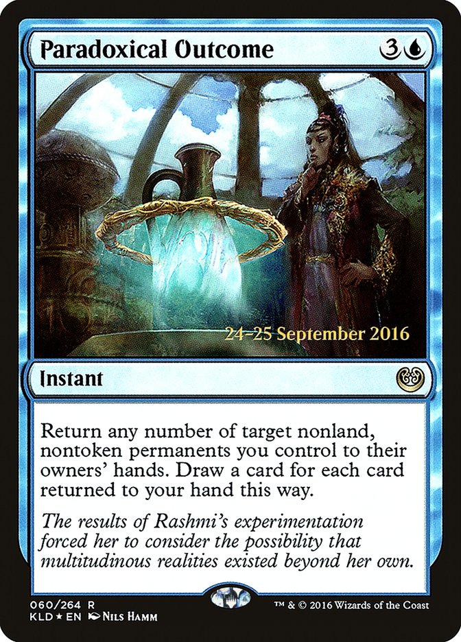 Paradoxical Outcome [Kaladesh Prerelease Promos] - Magic: The Gathering - Card Brawlers | Quebec | Canada |