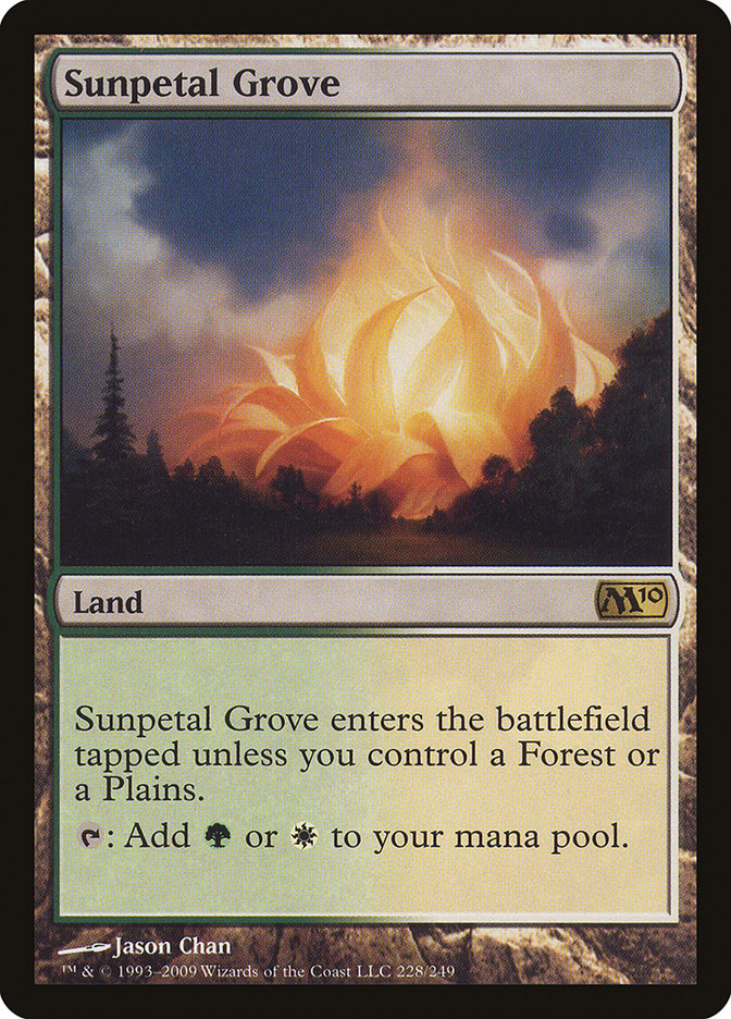 Sunpetal Grove [Magic 2010] - Magic: The Gathering - Card Brawlers | Quebec | Canada |