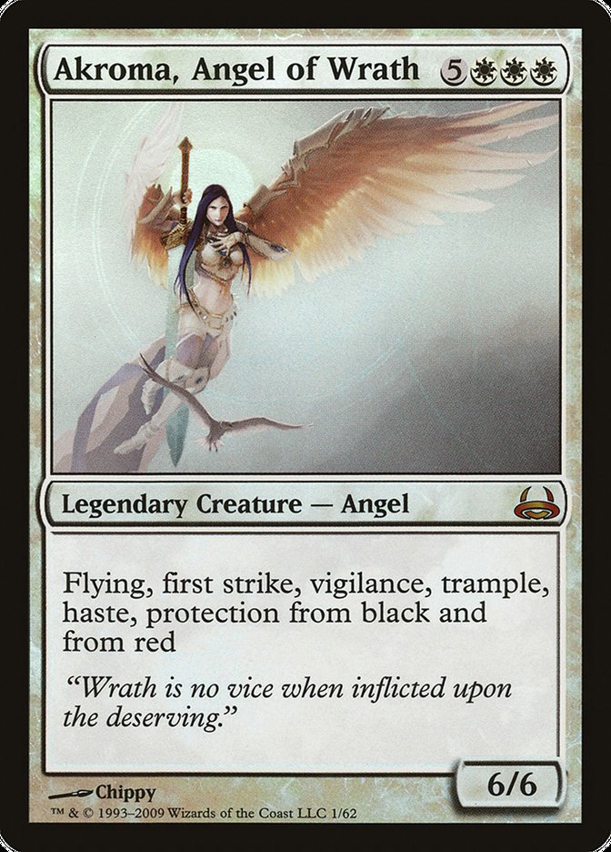 Akroma, Angel of Wrath [Duel Decks: Divine vs. Demonic] - Magic: The Gathering - Card Brawlers | Quebec | Canada |