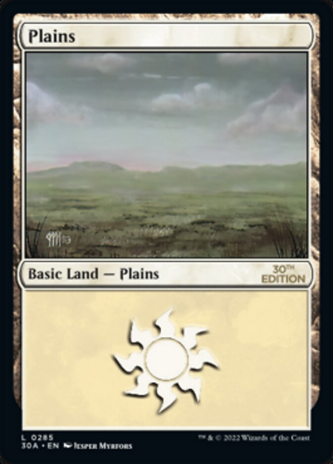 Plains (285) [30th Anniversary Edition] - Magic: The Gathering - Card Brawlers | Quebec | Canada |