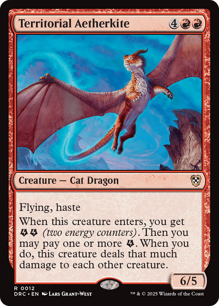 Territorial Aetherkite [Aetherdrift Commander] - Magic: The Gathering - Card Brawlers | Quebec | Canada |