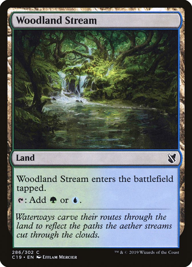 Woodland Stream [Commander 2019] - Magic: The Gathering - Card Brawlers | Quebec | Canada |