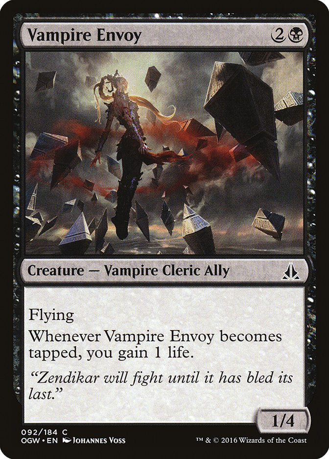 Vampire Envoy [Oath of the Gatewatch] - Magic: The Gathering - Card Brawlers | Quebec | Canada |
