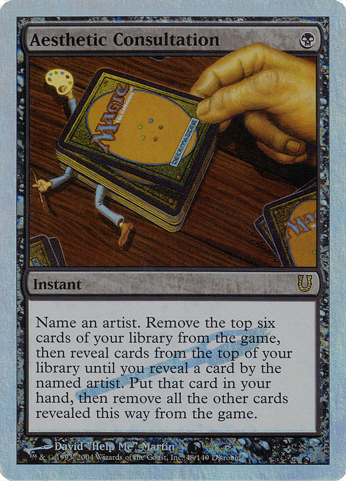 Aesthetic Consultation (Alternate Foil) [Unhinged] - Magic: The Gathering - Card Brawlers | Quebec | Canada |