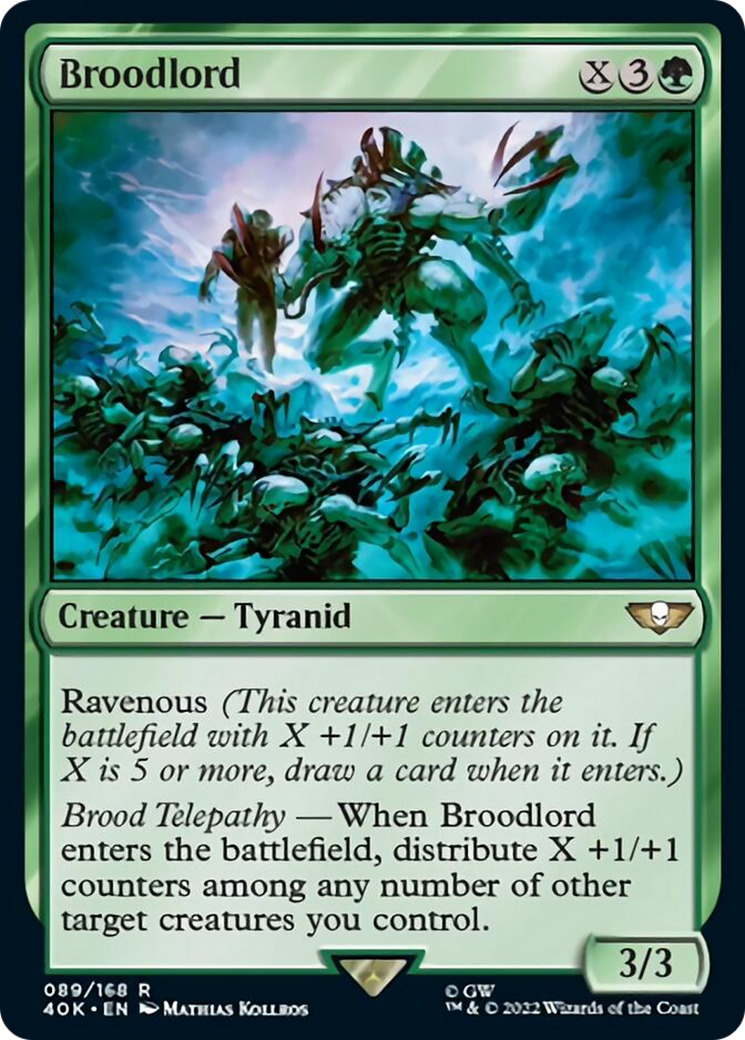 Broodlord (Surge Foil) [Warhammer 40,000] - Magic: The Gathering - Card Brawlers | Quebec | Canada |