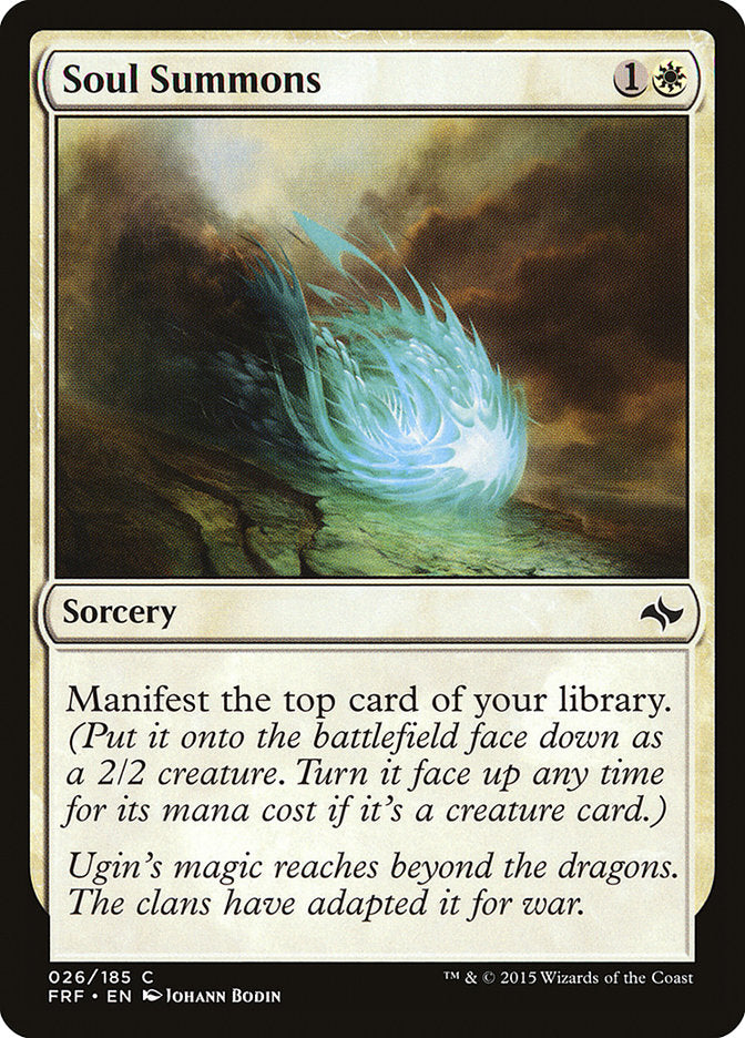 Soul Summons [Fate Reforged] - Magic: The Gathering - Card Brawlers | Quebec | Canada |