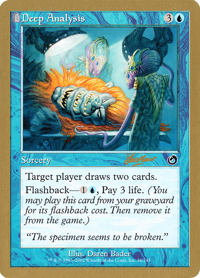 Deep Analysis (Sim Han How) [World Championship Decks 2002] - Magic: The Gathering - Card Brawlers | Quebec | Canada |